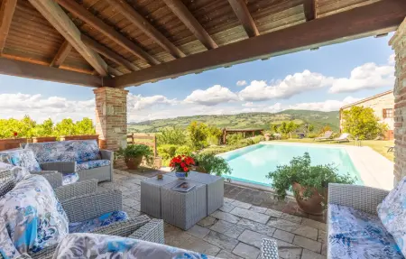 Castello di Petroro, Maison 10 personnes à Petroro Todi PG - Photo 2