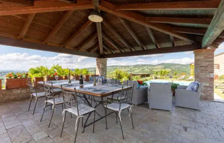 Castello di Petroro, Maison 10 personnes à Petroro Todi PG - Photo 5