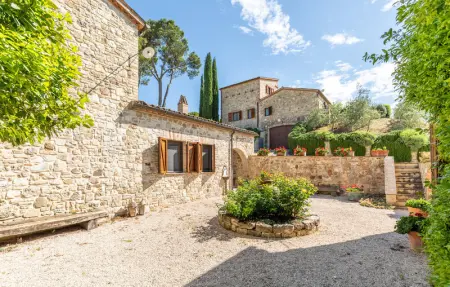 Castello di Petroro, Maison 10 personnes à Petroro Todi PG - Photo 17