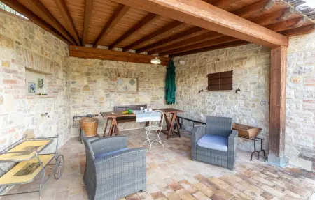 Castello di Petroro, Maison 10 personnes à Petroro Todi PG - Photo 24