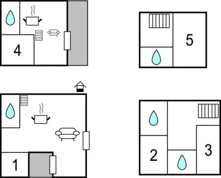 Castello di Petroro, Maison 10 personnes à Petroro Todi PG - Photo 55