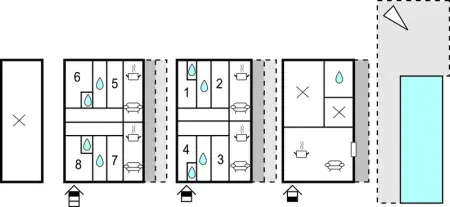 Location Maison 16 personnes à Okrug Donji - Photo 56