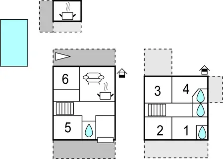 Location Maison 12 personnes à Donji Prolozac - Photo 49