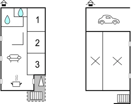 Location Maison 6 personnes à Pirou - Photo 19