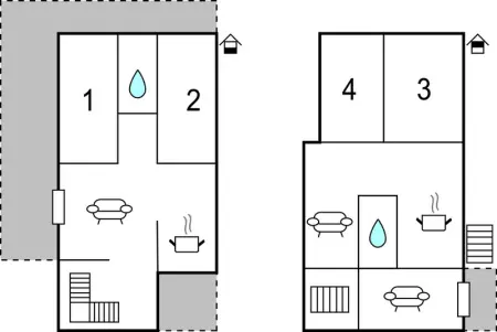 Location Maison 10 personnes à Montalto di Castro - Photo 32