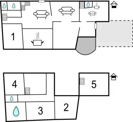 Location Maison 12 personnes à Murviel lès Béziers - Photo 31