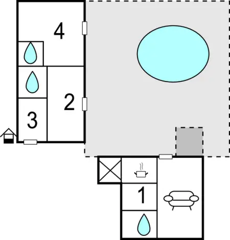 Location Maison 8 personnes à Praznica - Photo 45