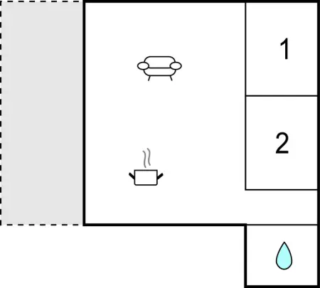 Zeepolder ref. 230, Maison 4 personnes à De Haan - Photo 10