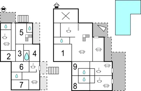 Location Maison 21 personnes à Vir - Photo 73