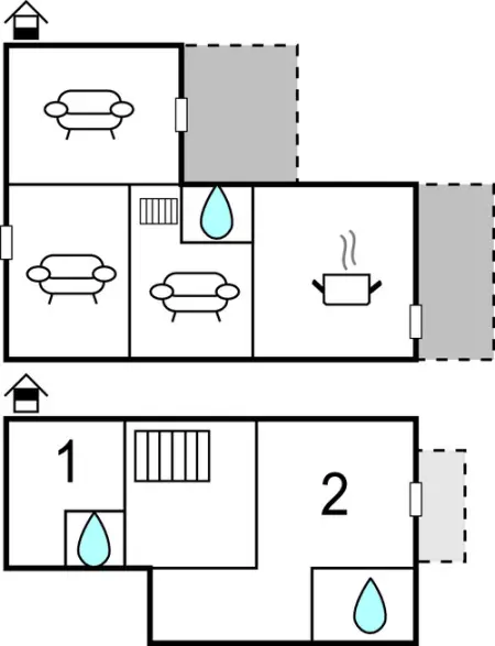 Casetta del Pastore, Maison 6 personnes à Orbetello  GR - Photo 22