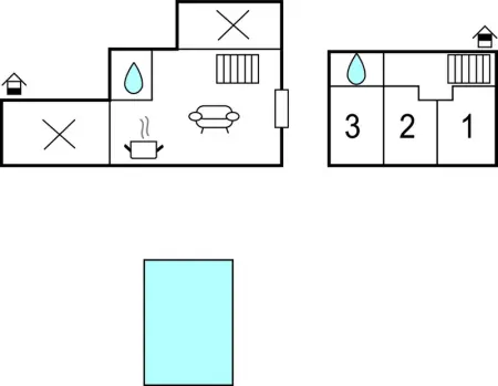 Location Maison 6 personnes à Rute - Photo 20