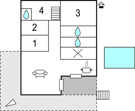 Location Maison 8 personnes à Baixas - Photo 35