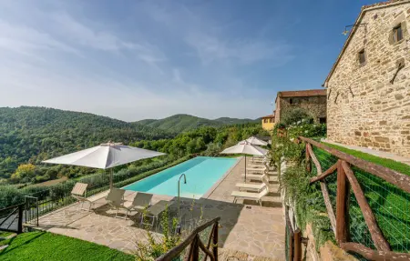 Casale Valle di Sopra, Maison 16 personnes à Anghiari - Photo 11