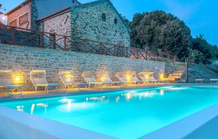 Casale Valle di Sopra, Maison 16 personnes à Anghiari - Photo 47