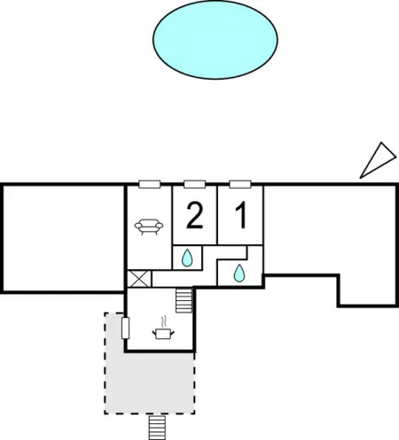 Location Maison 4 personnes à Saint   Agne - Photo 30