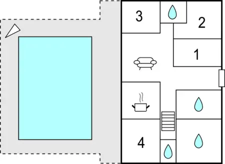 Location Maison 8 personnes à Algajola - Photo 22