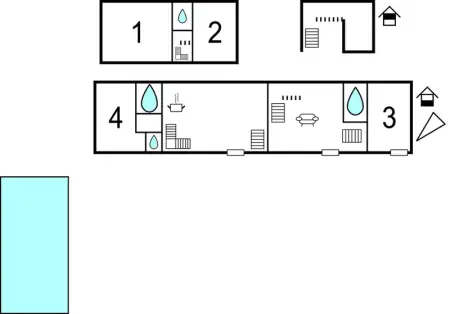 Location Maison 11 personnes à Beauville - Photo 22