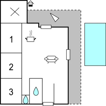 Location Maison 6 personnes à Campagnan - Photo 27