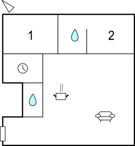 Location Appartement 4 personnes à Sauvian - Photo 15
