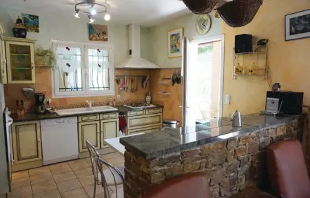 Location Maison 8 personnes à Prades sur Vernazobre - Photo 1