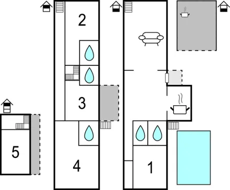 Location Maison 10 personnes à Vodnjan - Photo 39