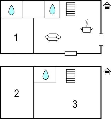Location Maison 7 personnes à St. Germain du Pert - Photo 33