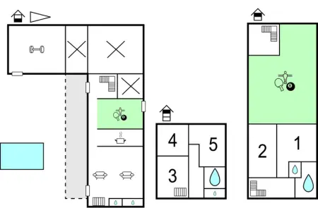 Location Maison 12 personnes à Quiestede - Photo 40