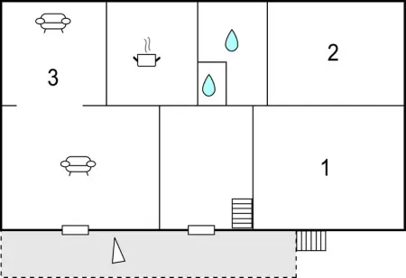 Holiday Home in Montsernelle, Maison 6 personnes à Montsenelle - Photo 27