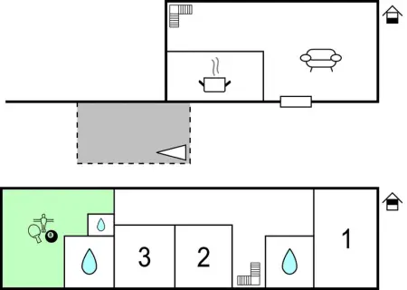 Location Maison 6 personnes à Bouére - Photo 26