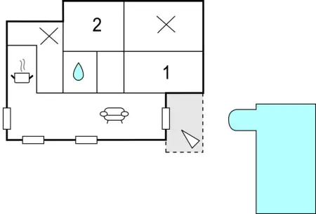 Location Maison 5 personnes à Selva - Photo 18