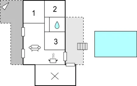 Location Maison 6 personnes à Pierrerue - Photo 15