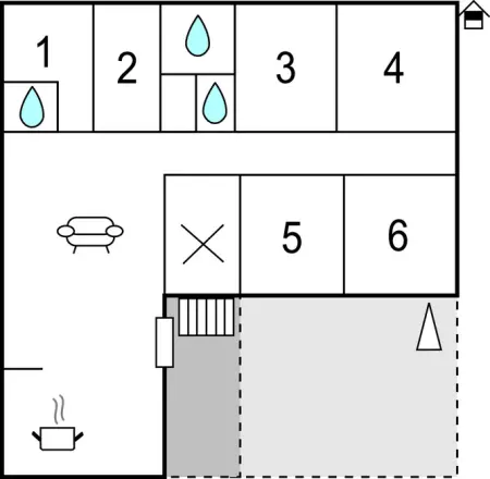 Casa Terrossoli, Maison 14 personnes à Capolona - Photo 22