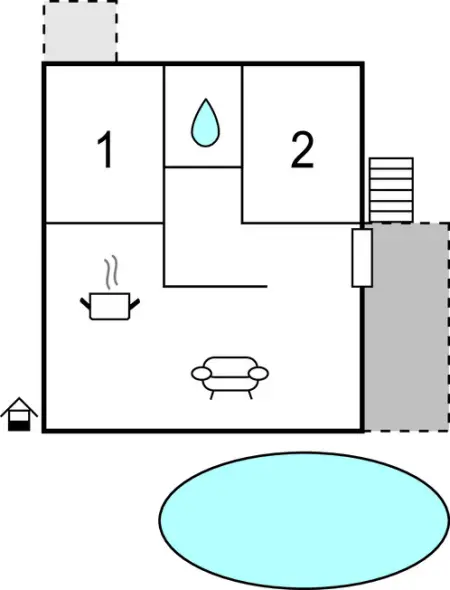 Location Maison 6 personnes à Maslenica - Photo 34