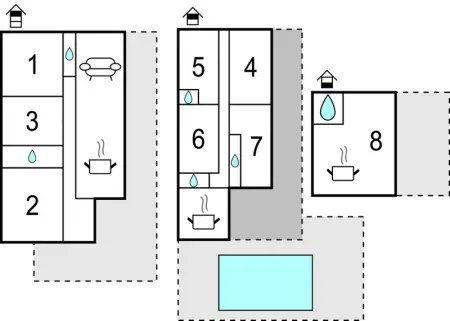 Location Maison 18 personnes à Lumbarda - Photo 62