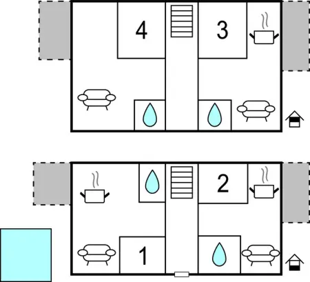 Location Maison 10 personnes à Valbandon - Photo 41