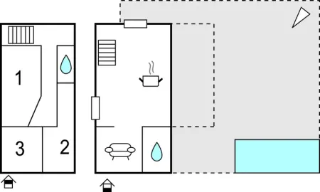 Location Maison 7 personnes à Sutivan - Photo 35