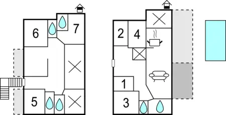 Location Maison 12 personnes à Buje - Photo 42