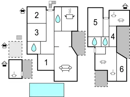 Location Maison 12 personnes à Liznjan - Photo 48