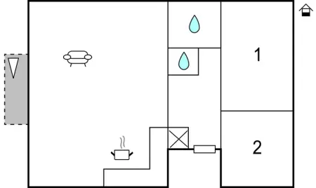 Aphrodite, Appartement 5 personnes à Oostduinkerke - Photo 15