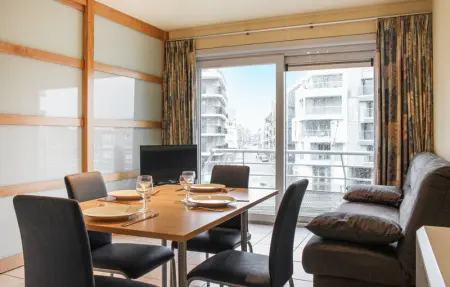 Residentie Zeezicht, Appartement 4 personnes à Oostende - Photo 2