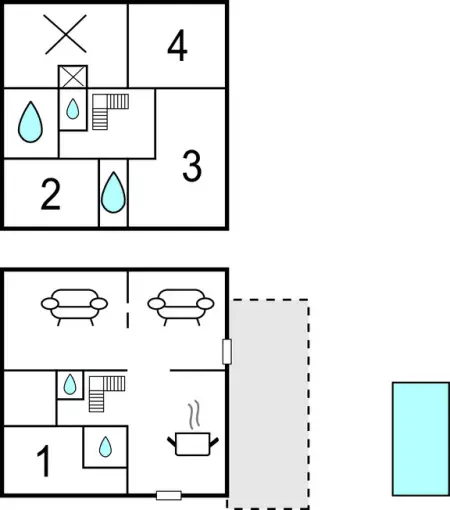 Belle maison à Lacoste, Maison 10 personnes à Lacoste - Photo 34