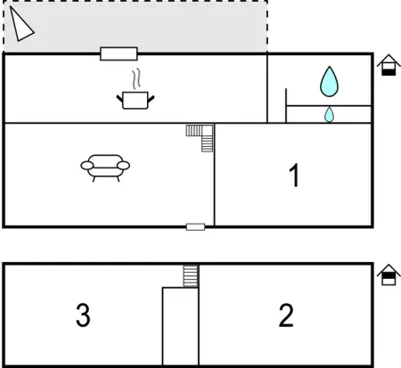 Location Maison 5 personnes à Kerbors - Photo 22