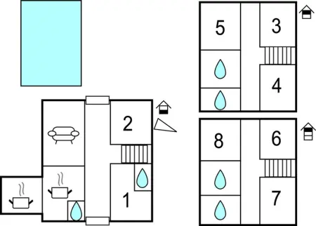 Location Maison 12 personnes à Capendu - Photo 31