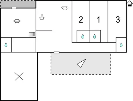 Location Maison 6 personnes à Frise - Photo 22