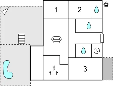 Location Maison 6 personnes à Rojales - Photo 36