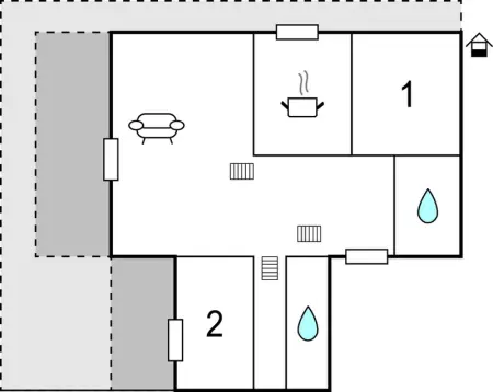 La Casetta, Maison 6 personnes à Trinita´ d´Agultu OT - Photo 21