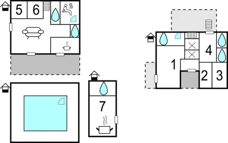 Amazing home with pool, Maison 13 personnes à Nocera Terinese - Photo 31