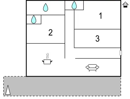 Location Appartement 6 personnes à Prizba - Photo 47