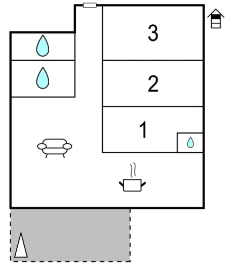 Location Appartement 6 personnes à Prizba - Photo 46