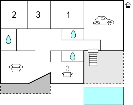 Location Maison 6 personnes à Tinjan - Photo 47